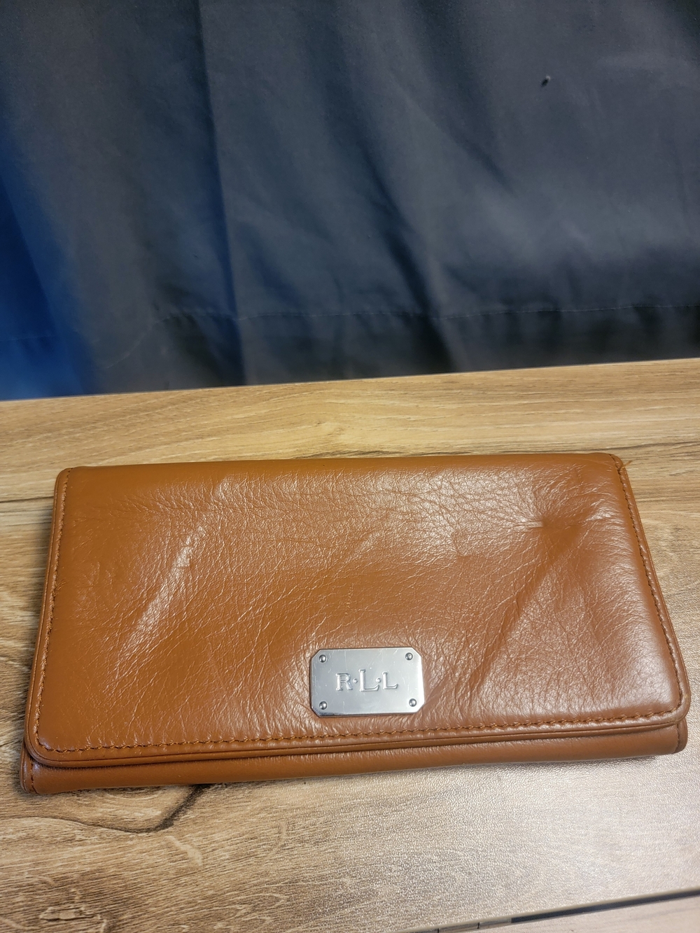 Lauren By Ralph Lauren Brown Leather Wallet